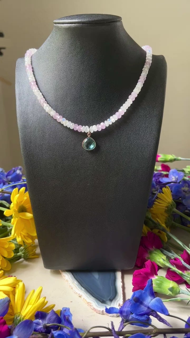 rainbow moonstone beads