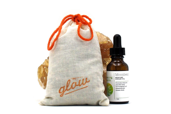 lucid lullabies dream pillow gift set with pillow and dream oil bottle